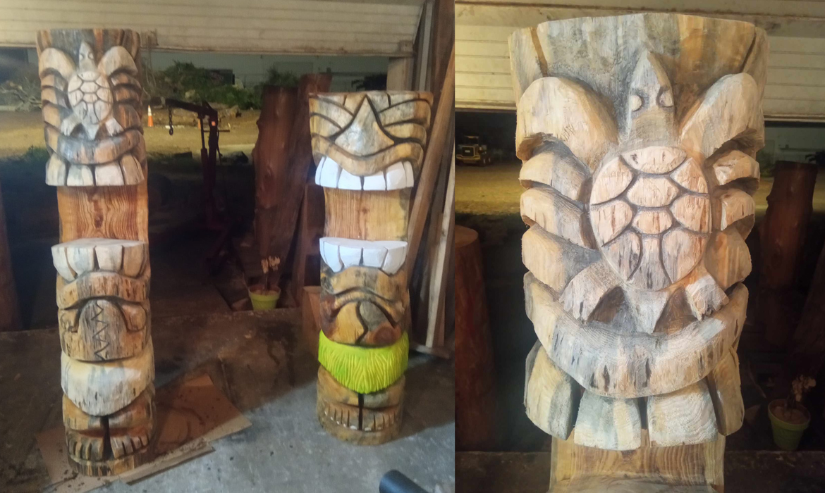 tiki mailbox post